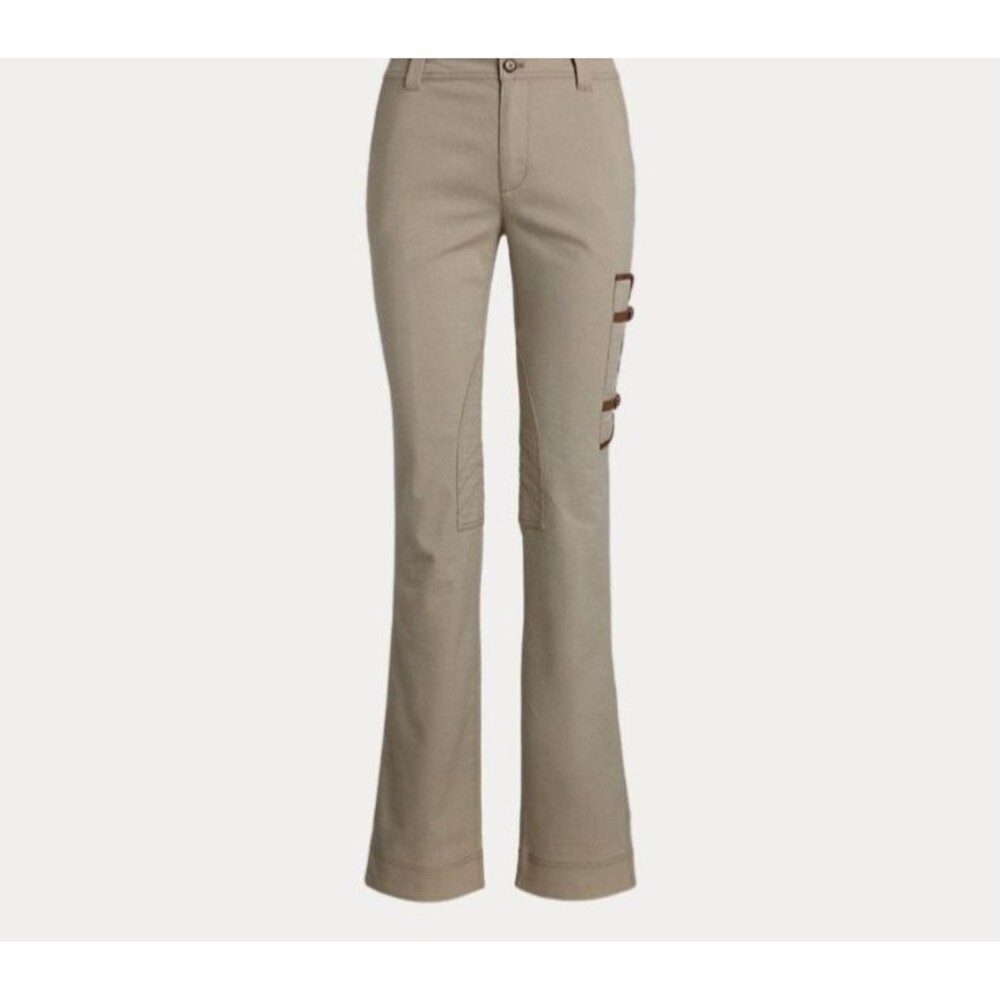 NWT Lauren Ralph Lauren Tan Cargo Capris with Brown Boots - Picture 12 of 12